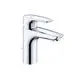 KLUDI-PU-SOLID-Waschtisch-EHM-100-ECO-PLUS-m-Metallablaufg-chrom-342930575WR4 gallery number 1